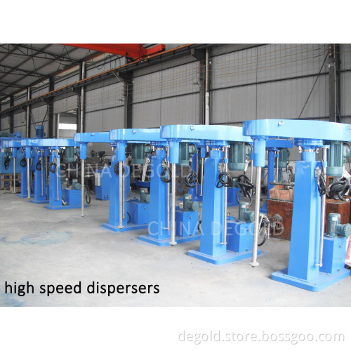 High Speed Disperser for Paint, Ink, Pigment Premixing